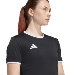adidas Entrada 26 Voetbalshirt Dames Zwart Wit