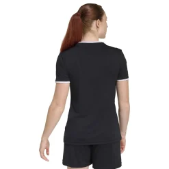 adidas Entrada 26 Voetbalshirt Dames Zwart Wit