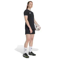 adidas Entrada 26 Voetbalshirt Dames Zwart Wit