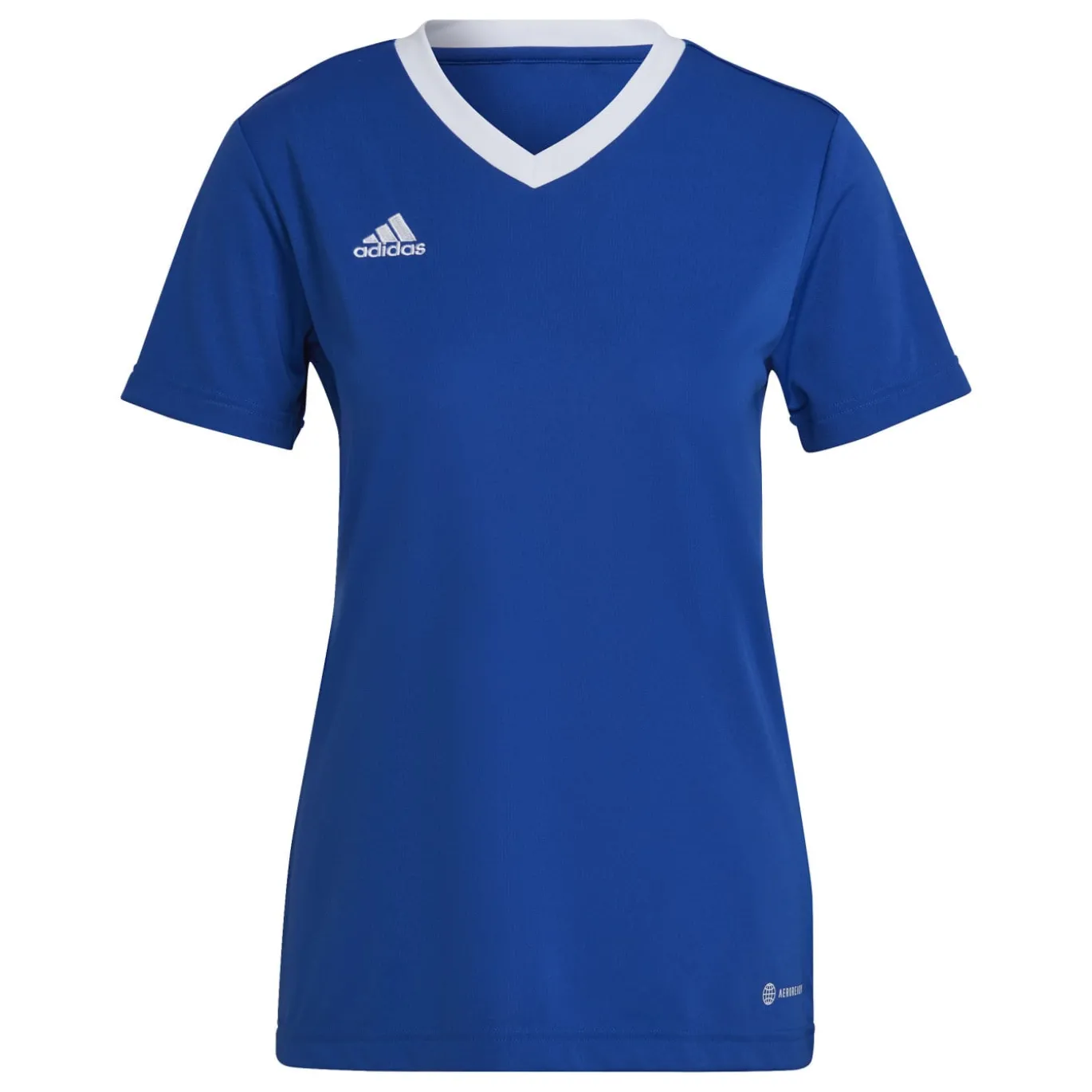 adidas Entrada 22 Voetbalshirt Dames Blauw Wit
