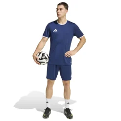 adidas Entrada 26 Voetbalshirt Donkerblauw Wit