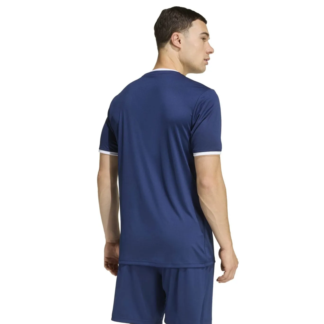 adidas Entrada 26 Voetbalshirt Donkerblauw Wit