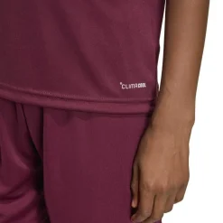 adidas Entrada 26 Voetbalshirt Kids Donkerrood Wit