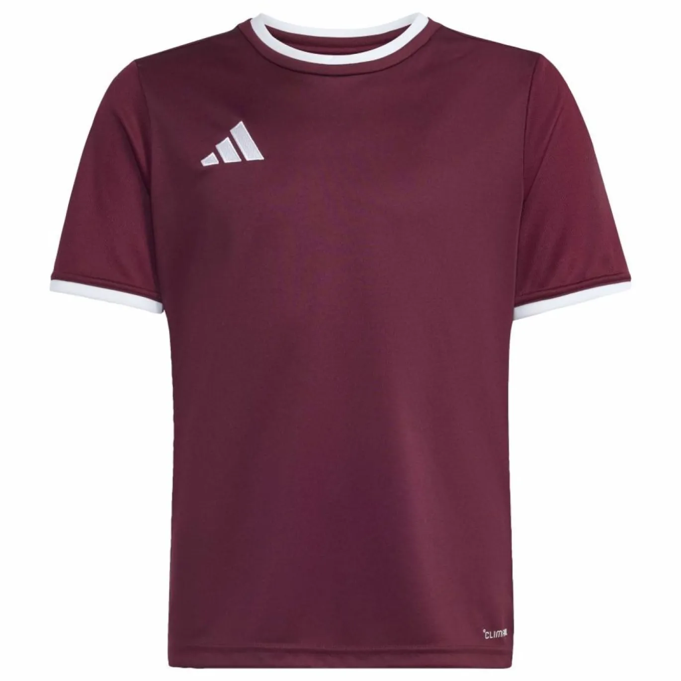 adidas Entrada 26 Voetbalshirt Kids Donkerrood Wit