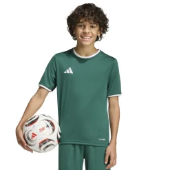 adidas Entrada 26 Voetbalshirt Kids Donkergroen Wit