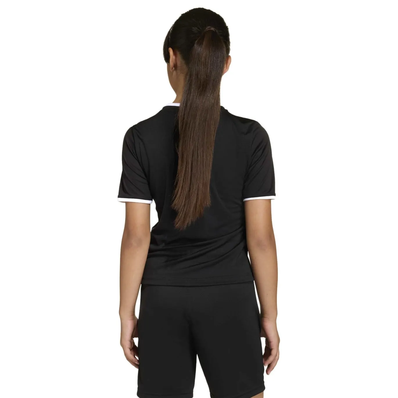 adidas Entrada 26 Voetbalshirt Kids Zwart Wit