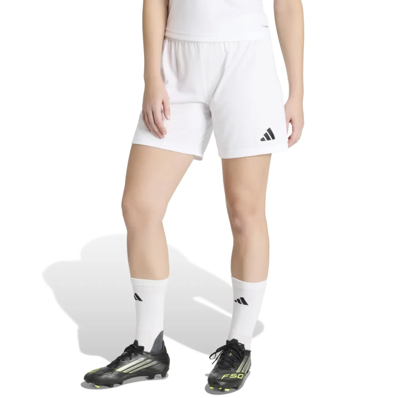 adidas Entrada 26 Voetbaltenue Dames Wit Zwart