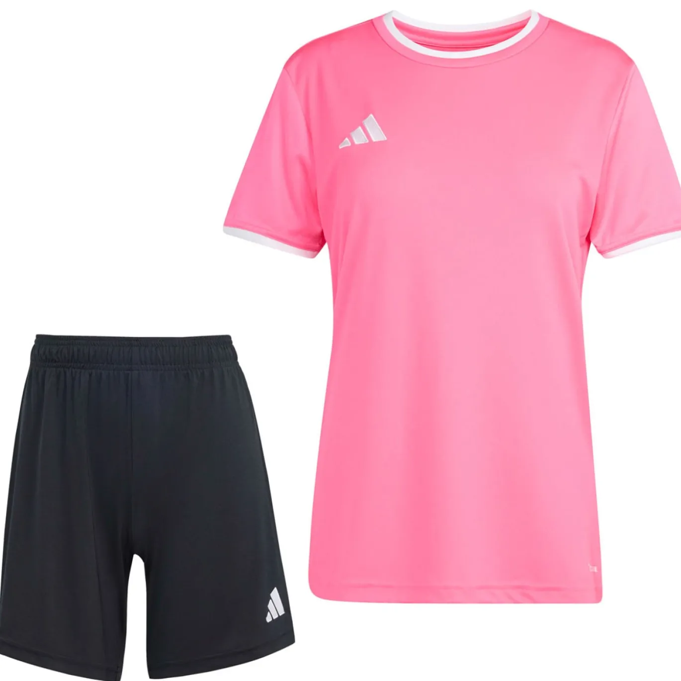 adidas Entrada 26 Voetbaltenue Dames Roze Zwart
