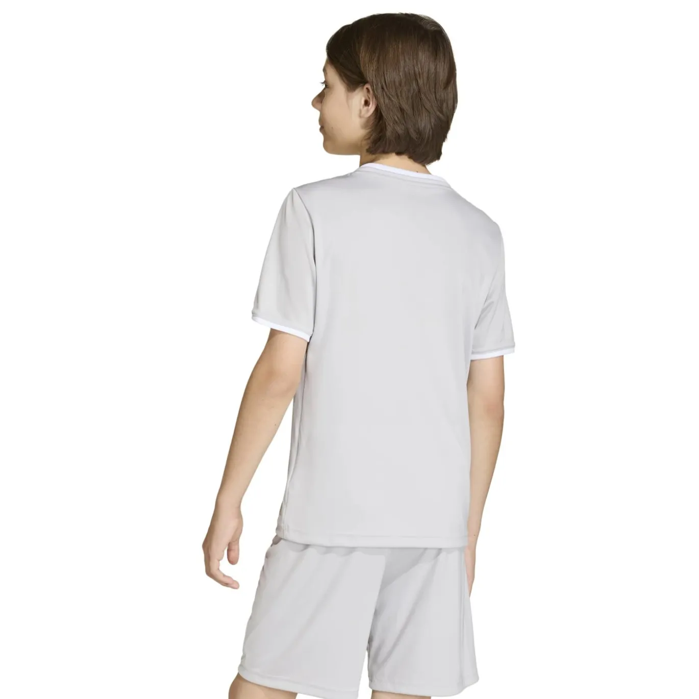 adidas Entrada 26 Voetbaltenue Kids Grijs Wit