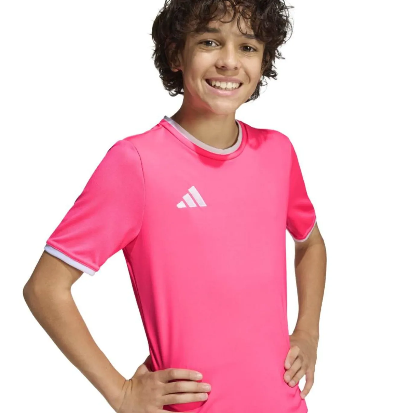 adidas Entrada 26 Voetbaltenue Kids Roze Zwart
