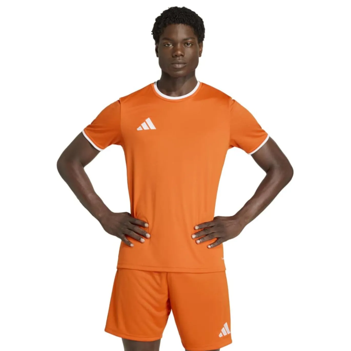 adidas Entrada 26 Voetbaltenue Oranje Wit