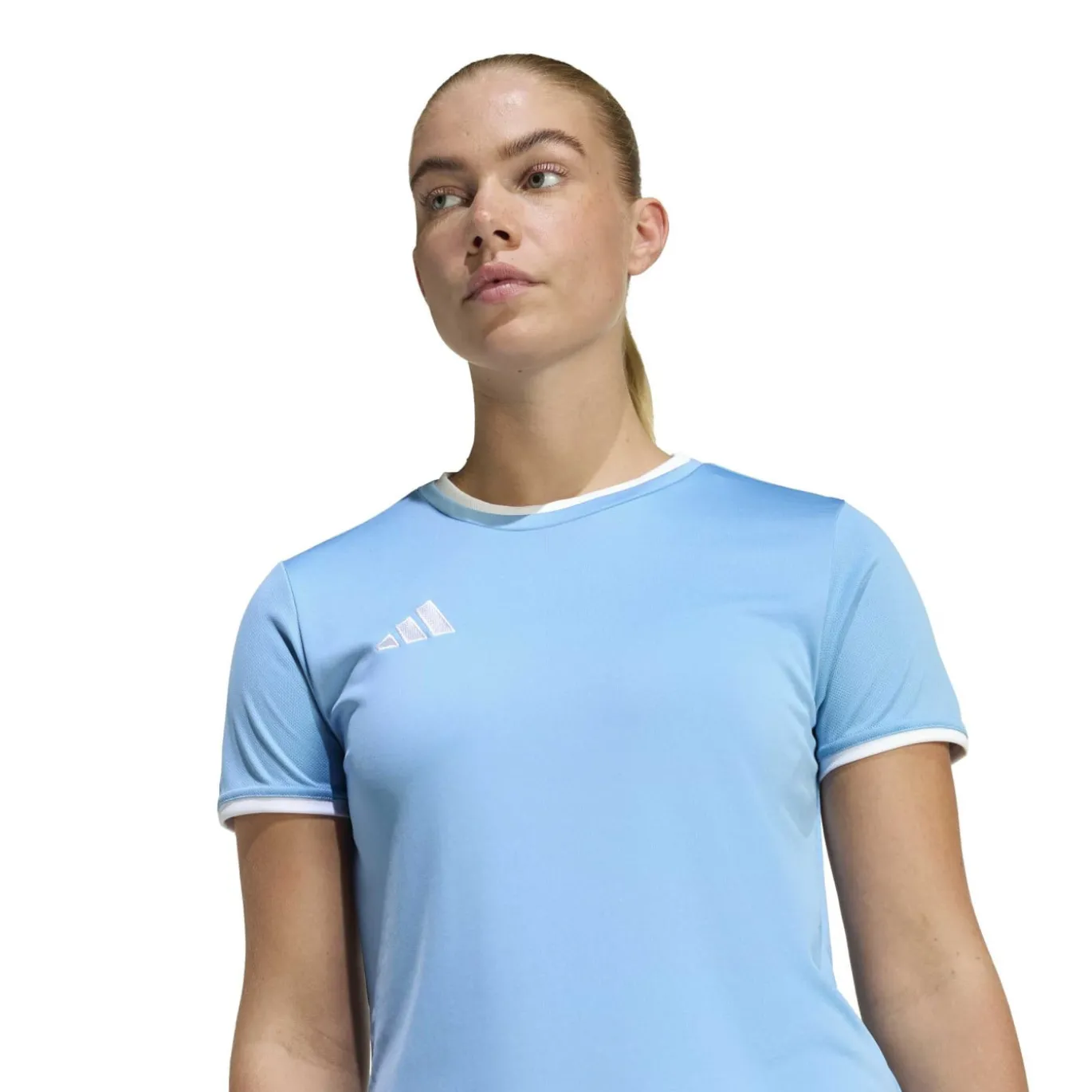 adidas Entrada 26 Voetbaltenue Dames Lichtblauw Zwart