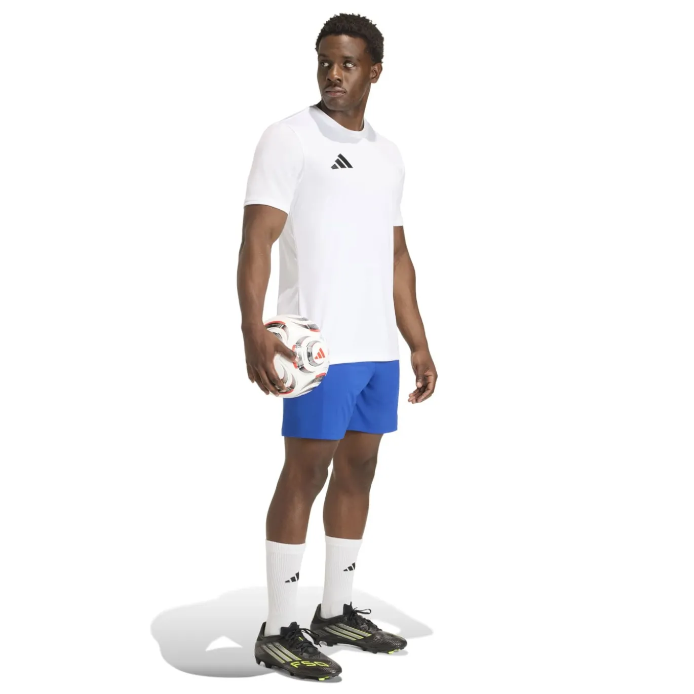 adidas Entrada 26 Voetbaltenue Blauw Wit