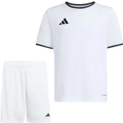 adidas Entrada 26 Voetbaltenue Kids Wit Zwart