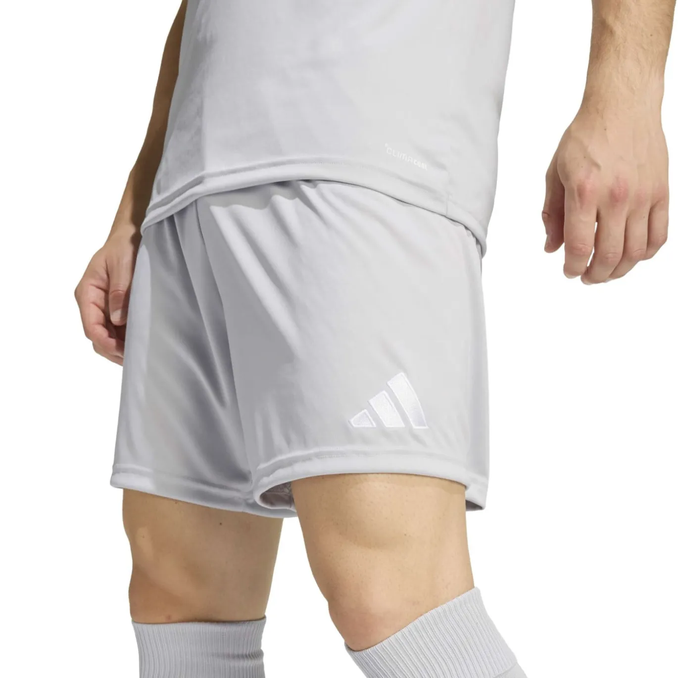 adidas Entrada 26 Voetbaltenue Grijs Wit