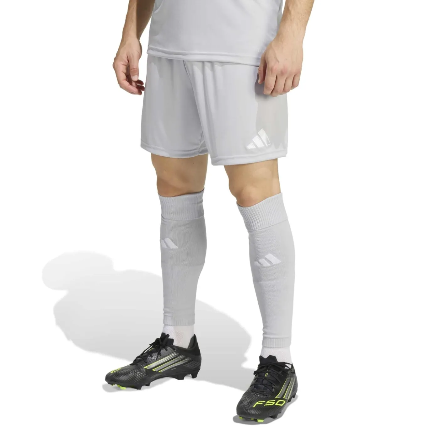 adidas Entrada 26 Voetbaltenue Grijs Wit