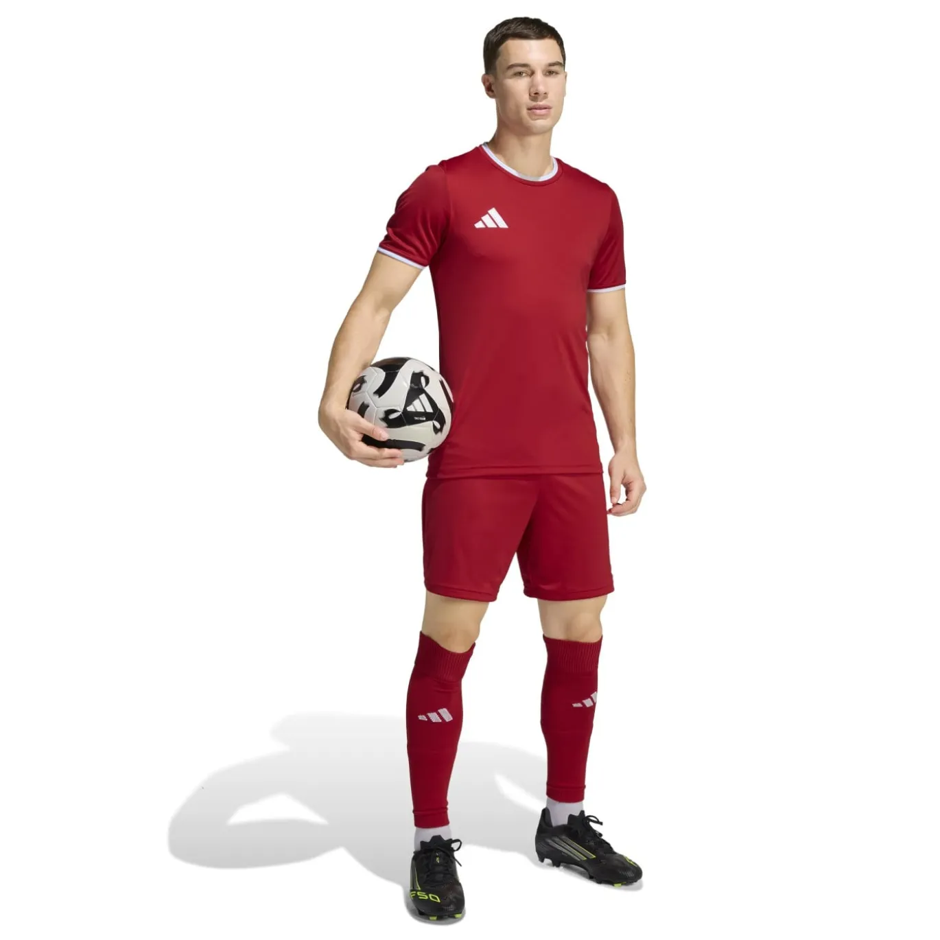 adidas Entrada 26 Voetbaltenue Rood Wit