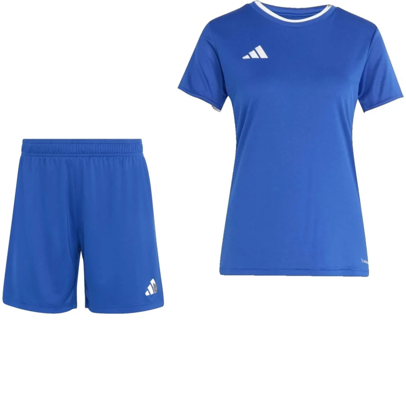 adidas Entrada 26 Voetbaltenue Dames Blauw Wit