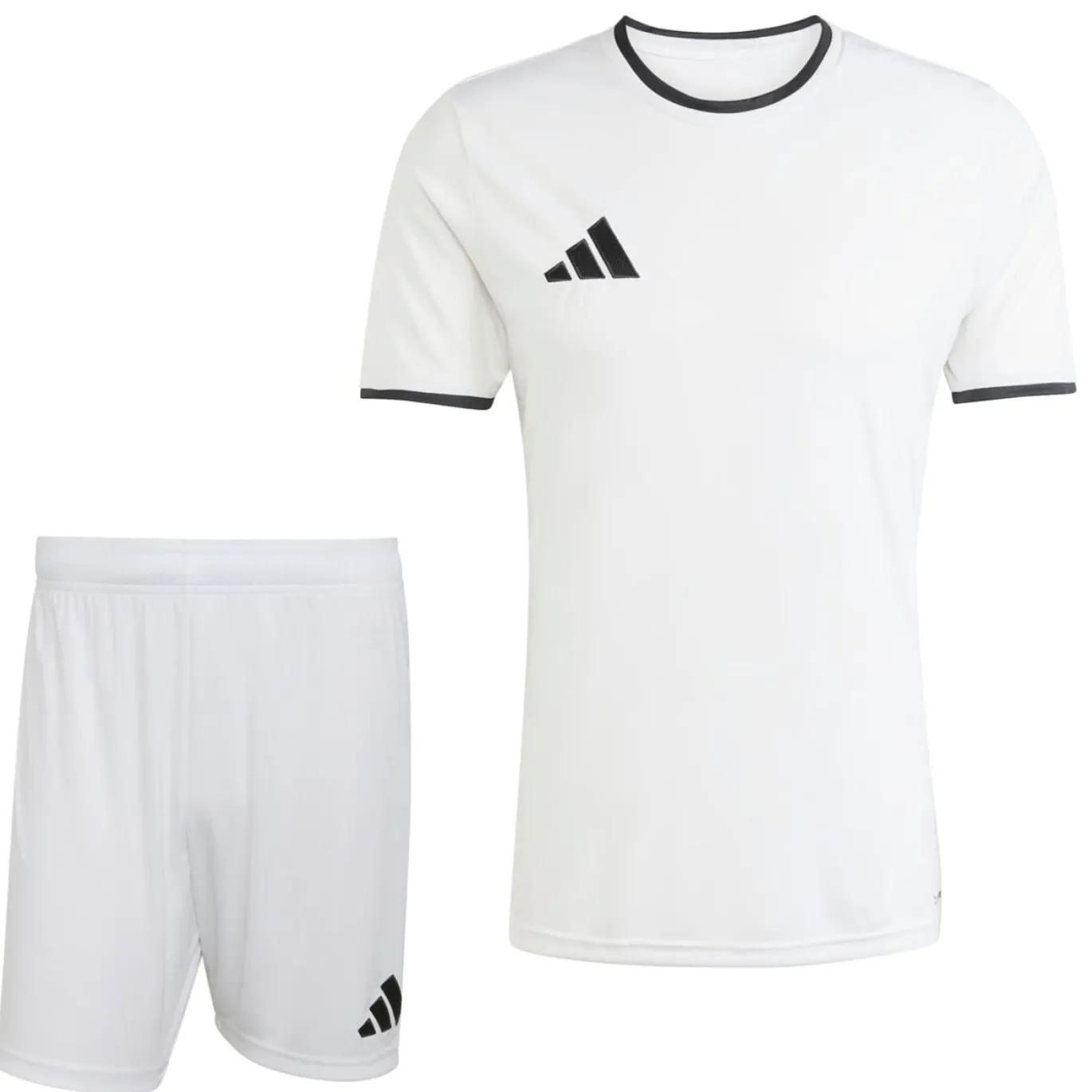 adidas Entrada 26 Voetbaltenue Wit Zwart