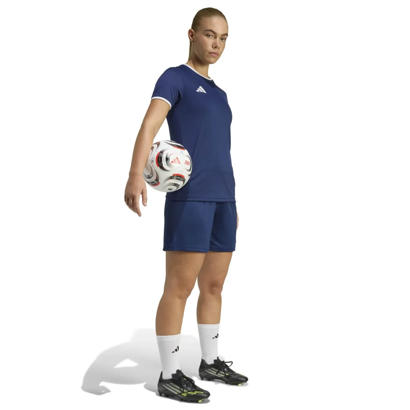 adidas Entrada 26 Voetbaltenue Dames Donkerblauw Wit