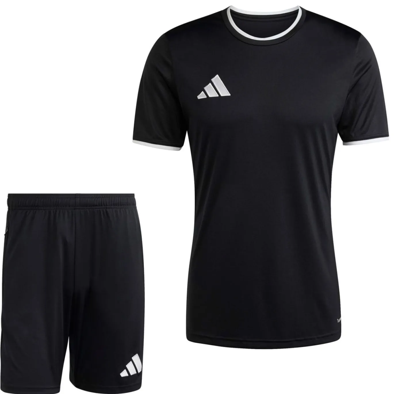 adidas Entrada 26 Voetbaltenue Zwart Wit
