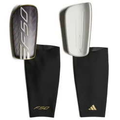 adidas F50 Competition Scheenbeschermers Zilvergrijs Wit Goud Zwart