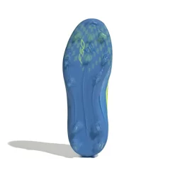 adidas F50 Elite Gras Voetbalschoenen (FG) Kids Blauw Neongeel