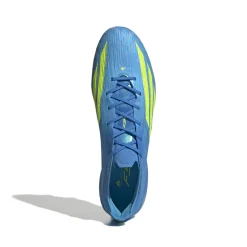 adidas F50 Elite Gras Voetbalschoenen (FG) Blauw Neongeel
