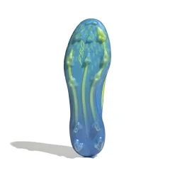 adidas F50 Elite Veterloze Gras Voetbalschoenen (FG) Blauw Neongeel