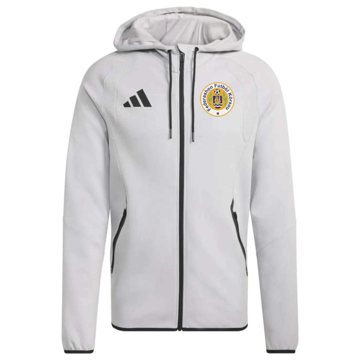 adidas FFK Curaçao Tiro Travel Sweat Vest 2026-2028 Grijs