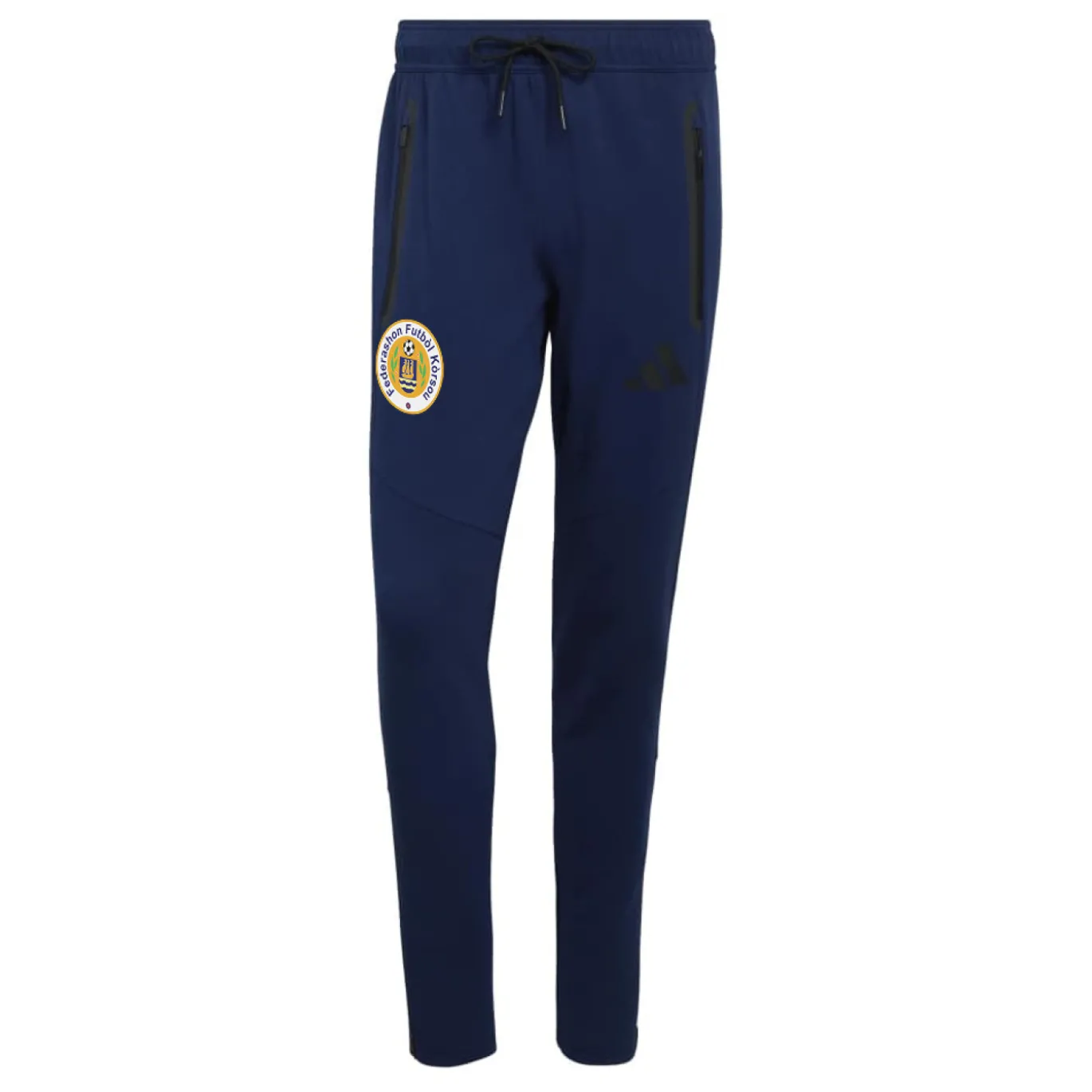 adidas FFK Curaçao Tiro Travel Joggingpak 2026-2028 Donkerblauw