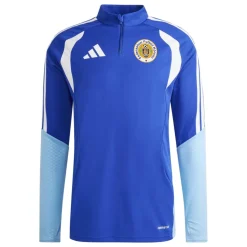 adidas FFK Curaçao Trainingstrui 1/4-Zip 2026-2028 Blauw