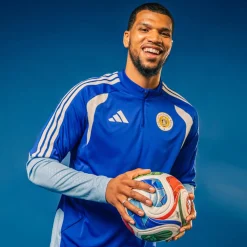 adidas FFK Curaçao Trainingstrui 1/4-Zip 2026-2028 Blauw