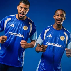 adidas FFK Curacao Trainingsset 2026-2028 Sponsors Blauw Kids