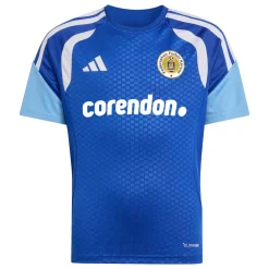 adidas FFK Curacao Trainingsset 2026-2028 Sponsors Blauw Kids