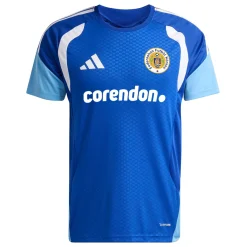 adidas FFK Curacao Trainingsset 2026-2028 Sponsors Blauw