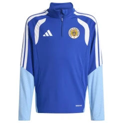 adidas FFK Curacao Trainingspak 1/4-Zip 2026-2028 Blauw Kids
