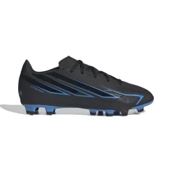 adidas F50 Hyperfast Club Gras / Kunstgras Voetbalschoenen (MG) Kids Zwart Zwart Blauw