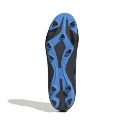 adidas F50 Hyperfast Club Gras / Kunstgras Voetbalschoenen (MG) Zwart Zwart Blauw