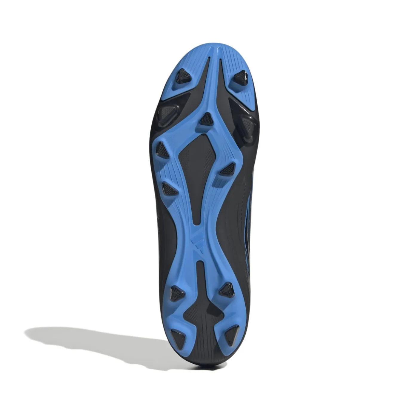 adidas F50 Hyperfast Club Gras / Kunstgras Voetbalschoenen (MG) Zwart Zwart Blauw