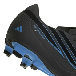 adidas F50 Hyperfast Club Gras / Kunstgras Voetbalschoenen (MG) Zwart Zwart Blauw