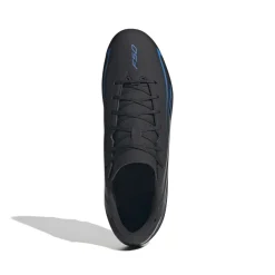 adidas F50 Hyperfast Club Gras / Kunstgras Voetbalschoenen (MG) Zwart Zwart Blauw