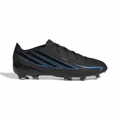 adidas F50 Hyperfast Elite Gras Voetbalschoenen (FG) Kids Zwart Zwart Blauw