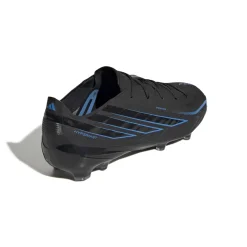 adidas F50 Hyperfast Elite Gras Voetbalschoenen (FG) Kids Zwart Zwart Blauw