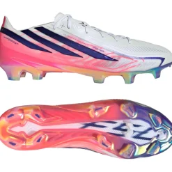adidas F50 Hyperfast Elite Gras Voetbalschoenen (FG) Wit Paars Roze