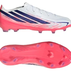 adidas F50 Hyperfast Elite Gras Voetbalschoenen (FG) Kids Wit Paars Roze