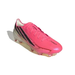 adidas F50 Hyperfast Elite Gras Voetbalschoenen (FG) Felroze Zwart Goud Wit