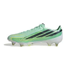 adidas F50 Hyperfast Elite IJzeren-Nop Voetbalschoenen (SG) Mintgroen Zwart Wit