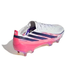 adidas F50 Hyperfast Elite IJzeren-Nop Voetbalschoenen (SG) Wit Paars Roze