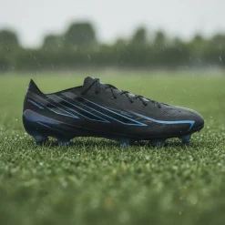 adidas F50 Hyperfast Elite IJzeren-Nop Voetbalschoenen (SG) Zwart Zwart Blauw